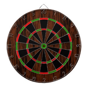 Donkerhout Dartbord
