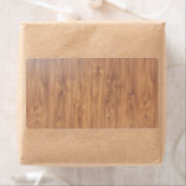 Donkerhoutpatroon Etiket (Insitu)