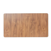 Donkerhoutpatroon Etiket (Voorkant)