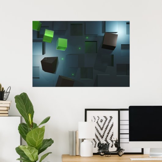 donkerkamer poster (Thuiskantoor)