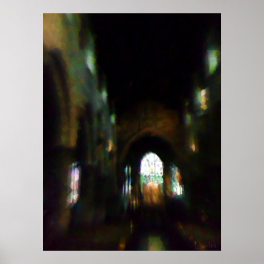 Donkerkerk Poster (Voorkant)