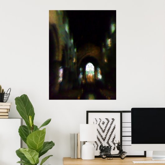 Donkerkerk Poster (Thuiskantoor)