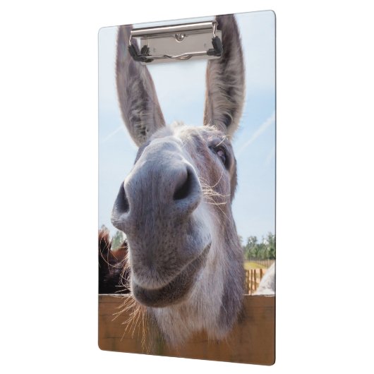 Donkerklembord glimlachen klembord (Links)