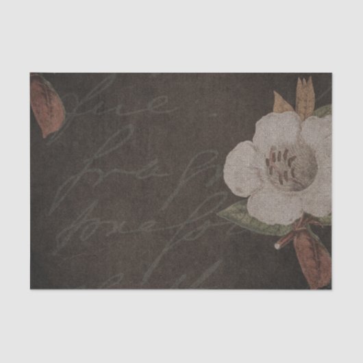 Donkerkleurig  deklaagpapier tissuepapier (Voorkant)