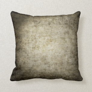 Donkerkleurig patroon kussen