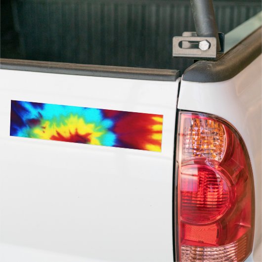 Donkerkleurstofontwerp Bumpersticker (Op Truck)