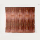 Donkerkoraal Wandkleed (Voorkant (horizontaal))