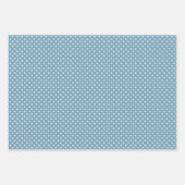 Donkerlicht blauw Abstract ringvormig patroon Inpakpapier Vel (Voorkant 2)