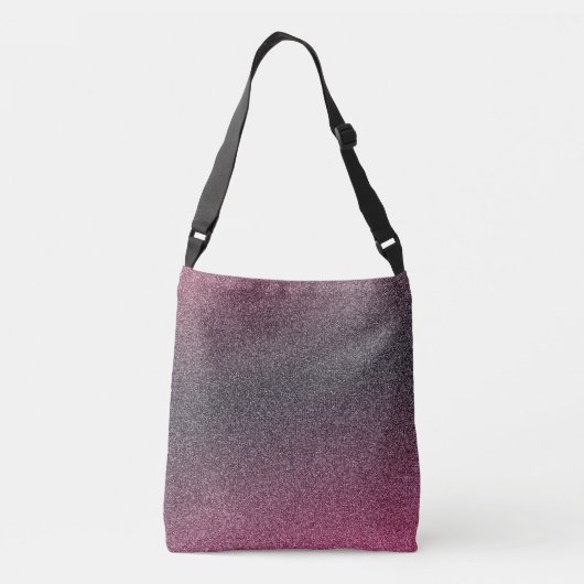 Donkermaren gradiënt glitters cross-body tas (Achterkant)