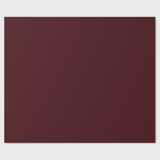 Donkermaroon, kleur cadeaupapier (Vlak)