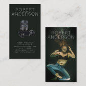 Donkermodern fotoVisitekaartje voor fotografen Visitekaartje (Voorkant / Achterkant)