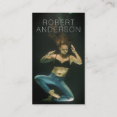 Donkermodern fotoVisitekaartje voor fotografen Visitekaartje (Achterkant)