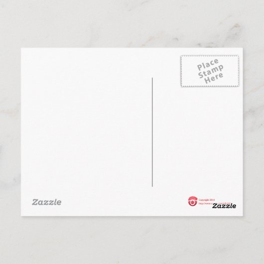 Donkerogige Junco Briefkaart (Achterkant)