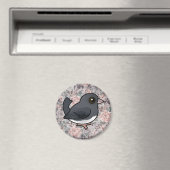 Donkerogige Junco (leisteenkleurig) Magneet (Insitu (Vaatwasser))