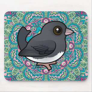 Donkerogige Junco (leisteenkleurig) Muismat