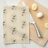 Donkerogige Junco - van de Amerikaanse vogels van  Theedoek (Quarter Fold)