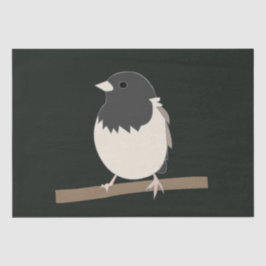 Donkerogige Junco Vogelkunst Tissuepapier