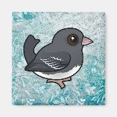 Donkerogige Junco (witvleugelig) Magneet (Voorkant)