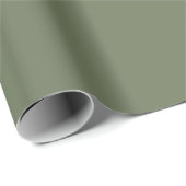 Donkerolive Green Cadeaupapier (Rol Hoek)