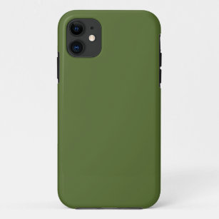 Donkerolive Green iPhone 11 Hoesje