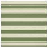 Donkerolive Green en Bleek Goldenrod Pattern Stof (Swatch)