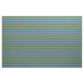 Donkerolive Green en Cornflower Blue Pattern Stof (Fat Quarter)
