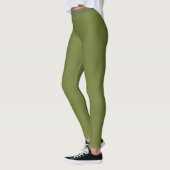 Donkerolive Green Leggings (Links)