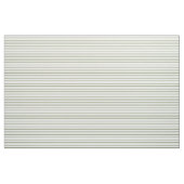 Donkerolive groen en wit gekleurd strips stof (Yard (91,4 cm))