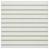 Donkerolive groen en wit gekleurd strips stof (Swatch)