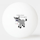 Donkerontwerp op maat pingpongbal (Voorkant)