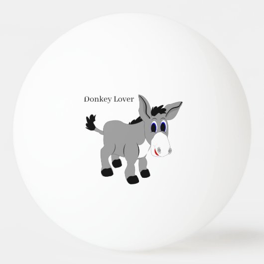 Donkerontwerp op maat pingpongbal (Achterkant)