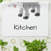 Donkerontwerp Theedoek (Gevouwen)