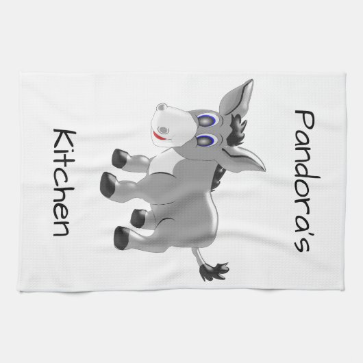 Donkerontwerp Theedoek (Horizontaal)