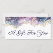 donkeroptisch cadeaucertificaat (Voorkant)