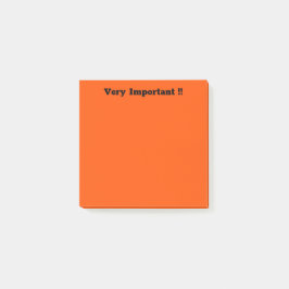 DonkerOranje Post-it® Notes