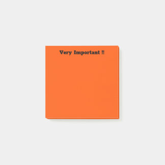 DonkerOranje Post-it® Notes