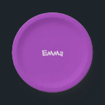 Donkerorororchidee, aangepast Bord papier<br><div class="desc">Een prachtige paarse schaduw die we deze ene donkere orchidee noemden.   Sommige producten bevatten ook donkere orchidee en witte polka punten.   Deze artikelen zijn een leeg canvas klaar voor jouw tekst of afbeelding.</div>