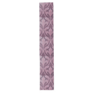 donkerpaars elegant Jugendstilpatroon, elegant, Lange Tafelloper