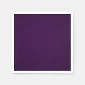 Donkerpaars Servet (Voorkant)