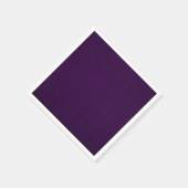 Donkerpaars Servet (Hoek)