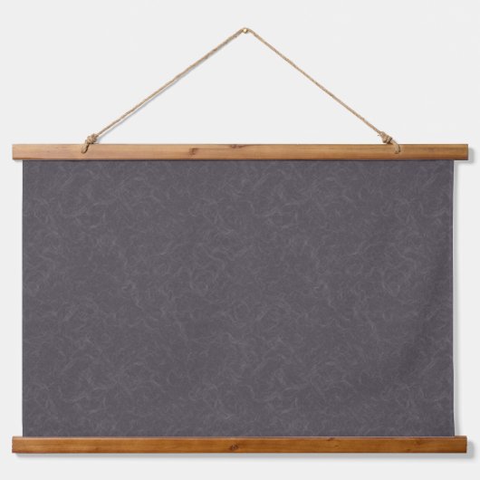 Donkerpaarse gestructureerde oppervlakte wervelend hangend wandkleed (Voorkant)
