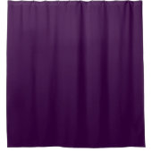 Donkerpaarse herfst effen kleur douchegordijn (Voorkant)