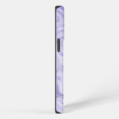 Donkerpaarse Marmer Gradiënt iPhone Hoesje (Rechterkant)