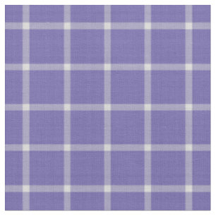 Donkerpaarse ruitjes Gingham Plaid Stof