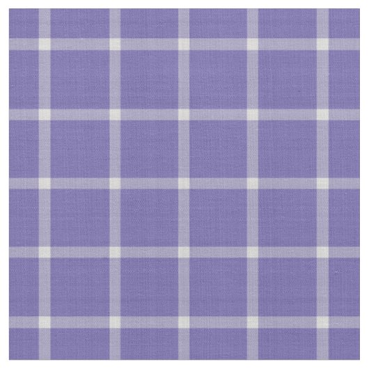 Donkerpaarse ruitjes Gingham Plaid Stof (Close Up)
