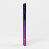 Donkerpaarse sterrenhemel Case-Mate iPhone case (Achterkant/rechts)