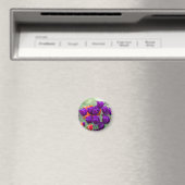 Donkerpaarse tulpen magneet (Insitu (Vaatwasser))