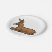 Donkerpapier Borden Papieren Bordje (Gekanteld)