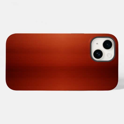 Donkerpenseel Mahogany Case-Mate iPhone Case (Achterkant (horizontaal))