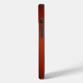 Donkerpenseel Mahogany Case-Mate iPhone Case (Achterkant / Links)